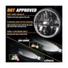 Faro LED de 7 pulgadas aprobado por DOT faros delanteros_2