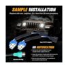Faro LED de 7 pulgadas aprobado por DOT faros delanteros_3