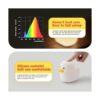 UNEEDE Lámpara de noche LED con forma de pato con sensor_2