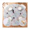 UMINEUX Mantel redondo de vinilo ajustable con bordes_1