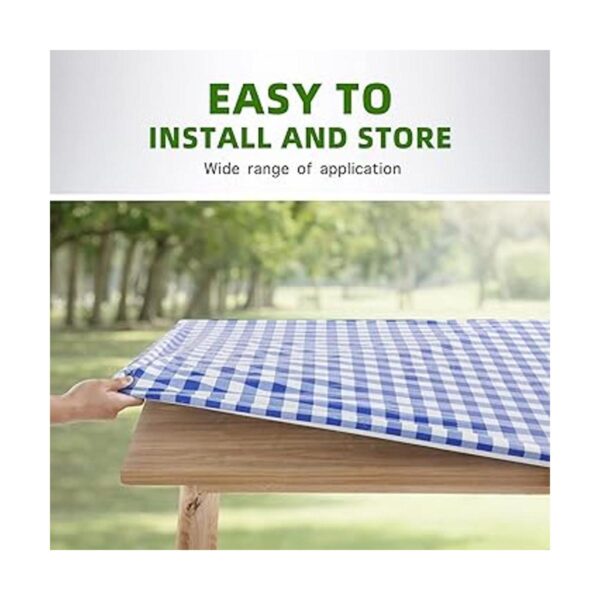 Funda de mesa de picnic con fundas de banco ropa de mesa