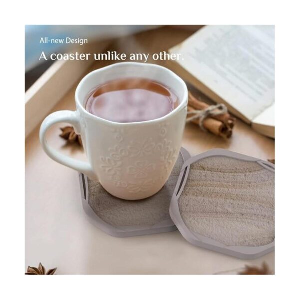 UMIRRO Posavasos rústicos para bebidas absorbentes_2