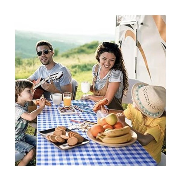 Funda de mesa de picnic con fundas de banco ropa de mesa