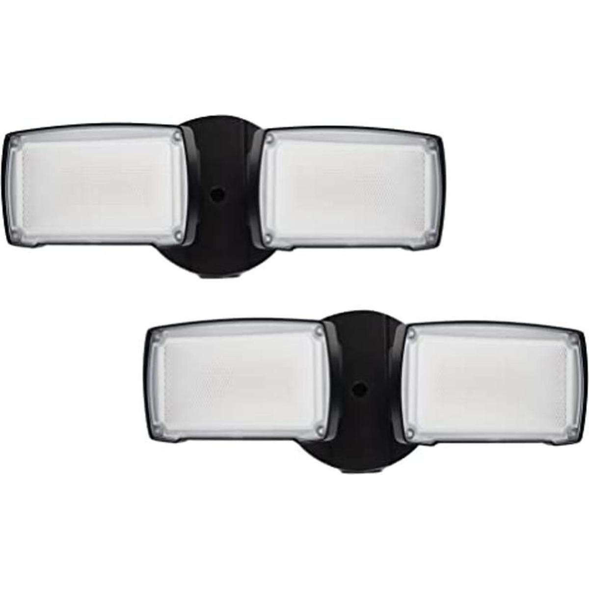 UME Paquete de 2 luces de seguridad LED de 19 W del