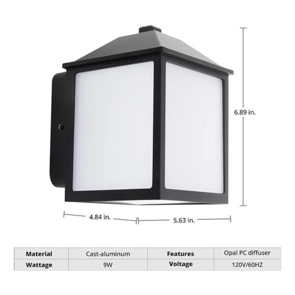 UME Linterna LED de pared para interiores y exteriores_4