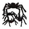 Decoración de araña peluda de Halloween 4 piezas de_1
