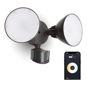 UME Luz de seguridad LED WiFi inteligente con sensor de_1