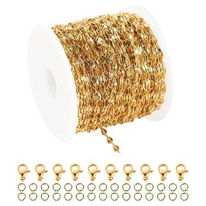 UMAOKANG Cadena de joyería chapada en oro de 32.8 pies