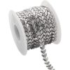 UMAOKANG Cadena de eslabones de acero inoxidable de plata