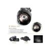 UltraFire Linterna iluminadora infrarroja ajustable de