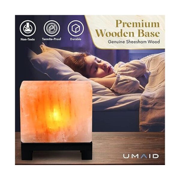 UMAID Auténtica lámpara de sal natural del Himalaya_6