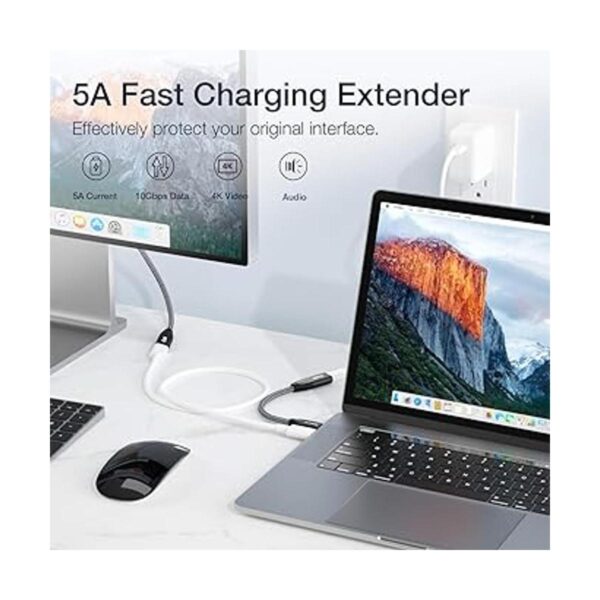 Cable de extensión USB C 3.3 pies ULTWIIQ USB 3.2 10_2
