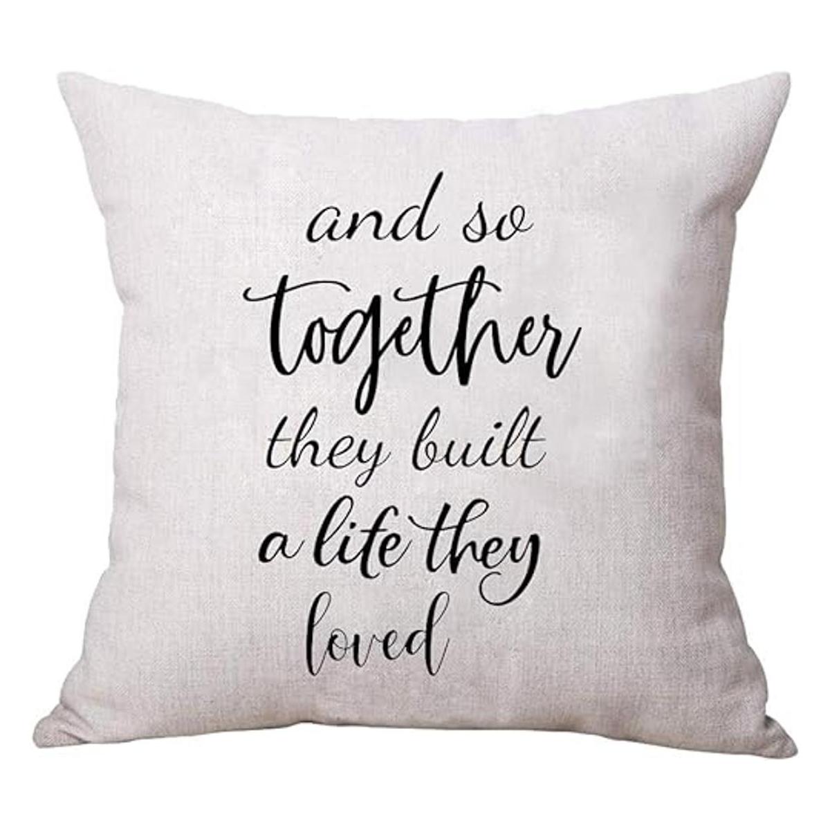 Fundas de almohada decorativas para el hogar de ULOVE Love