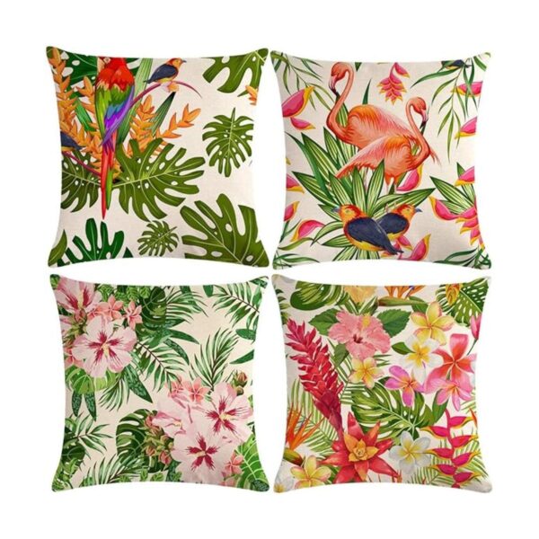 Ulove Love Youurself Fundas de almohada cuadradas de lino