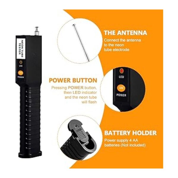 ULTECHNOVO Detector de luz de neón portátil universal de_2