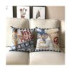 Juego de 6 fundas de almohada de cine vintage con diseño