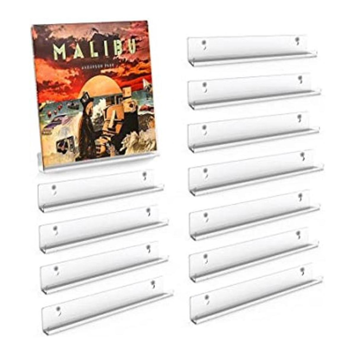 ULENDIS Soporte de pared para discos de vinilo soporte