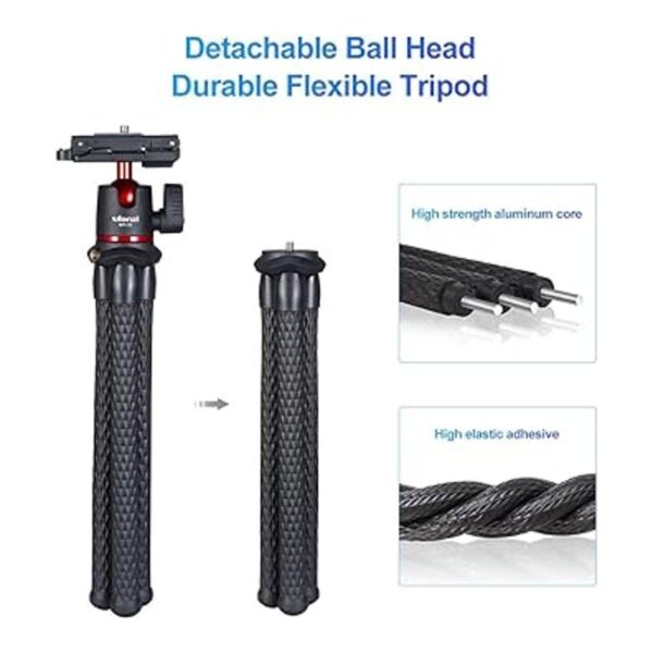 ULANZI Trípode de cámara mini soporte de trípode flexible_4