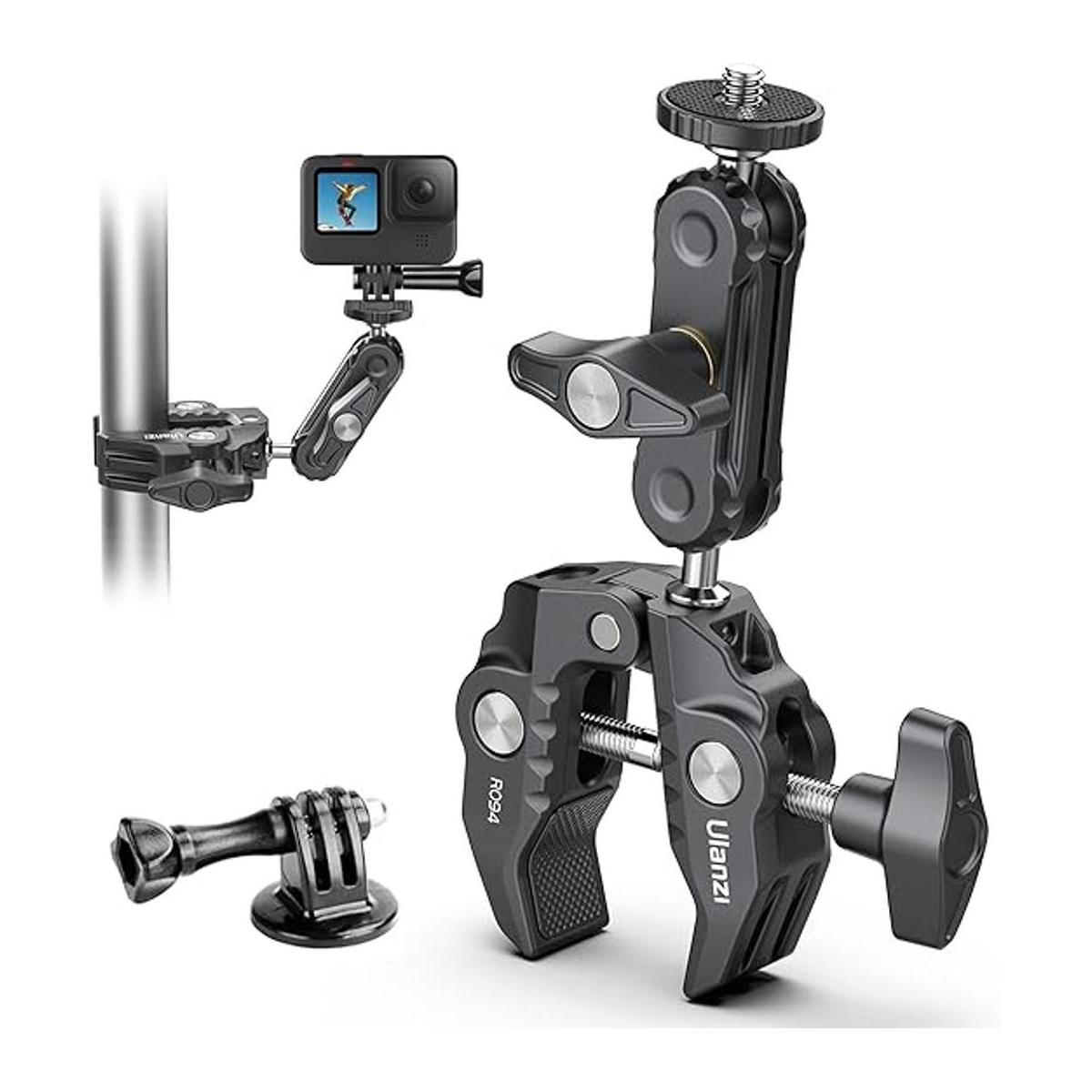 ULANZI Super Clamp Monitor de montaje de abrazadera de