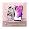 ULAK Funda compatible con Galaxy S21 FE 5G funda con tapa_3
