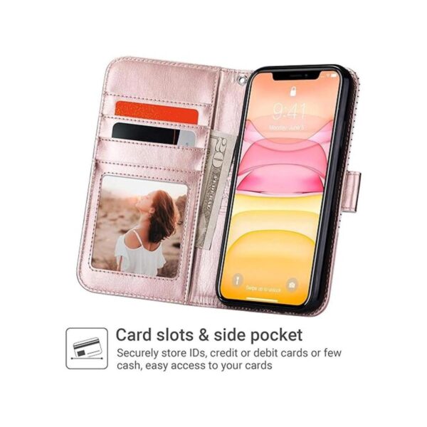 ULAK Compatible con iPhone 11 Funda tipo cartera con_4