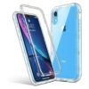 ULAK Funda para iPhone XR transparente 3 en 1 cubierta_1