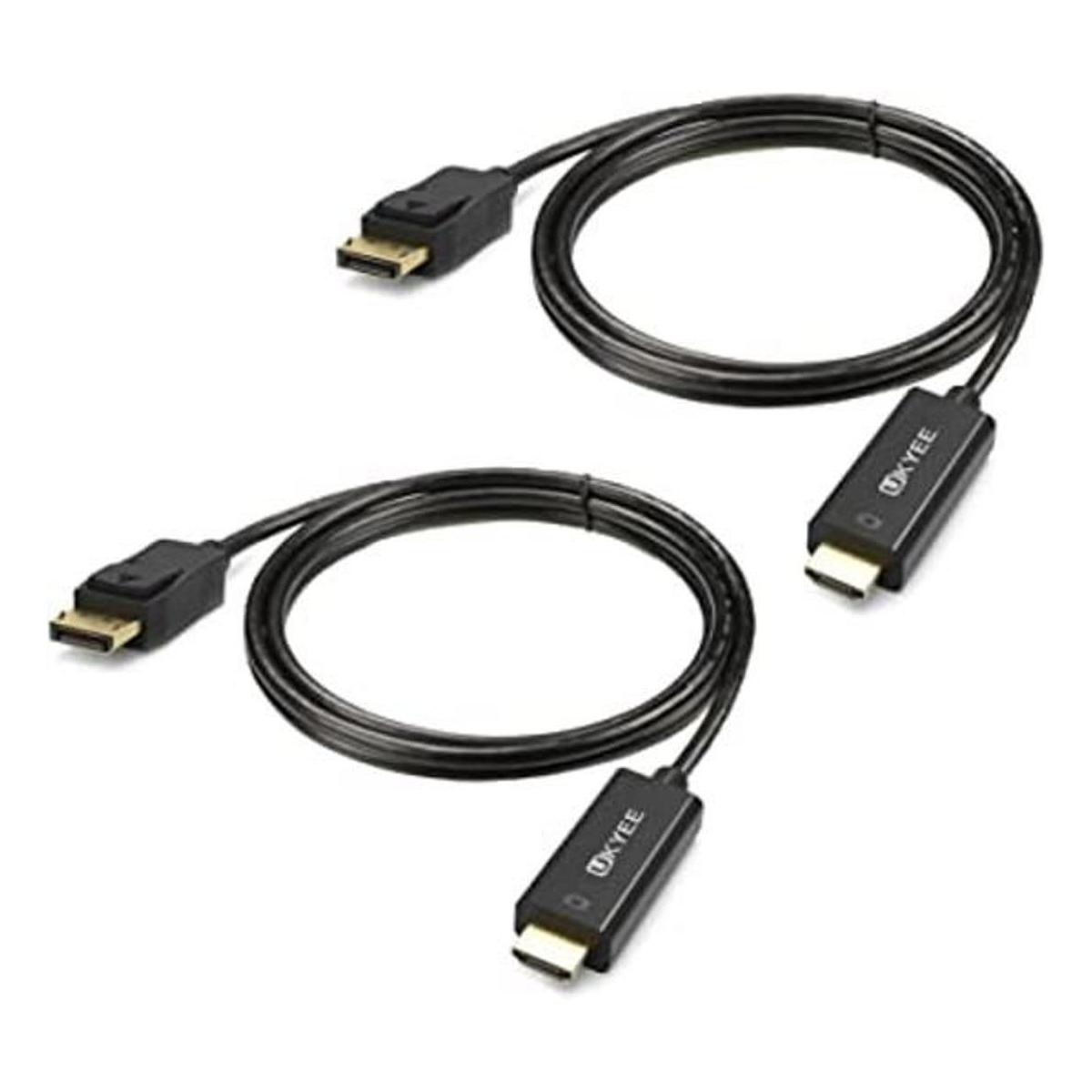 Displayport a HDMI Cable de 6 pies paquete de 2 unidades