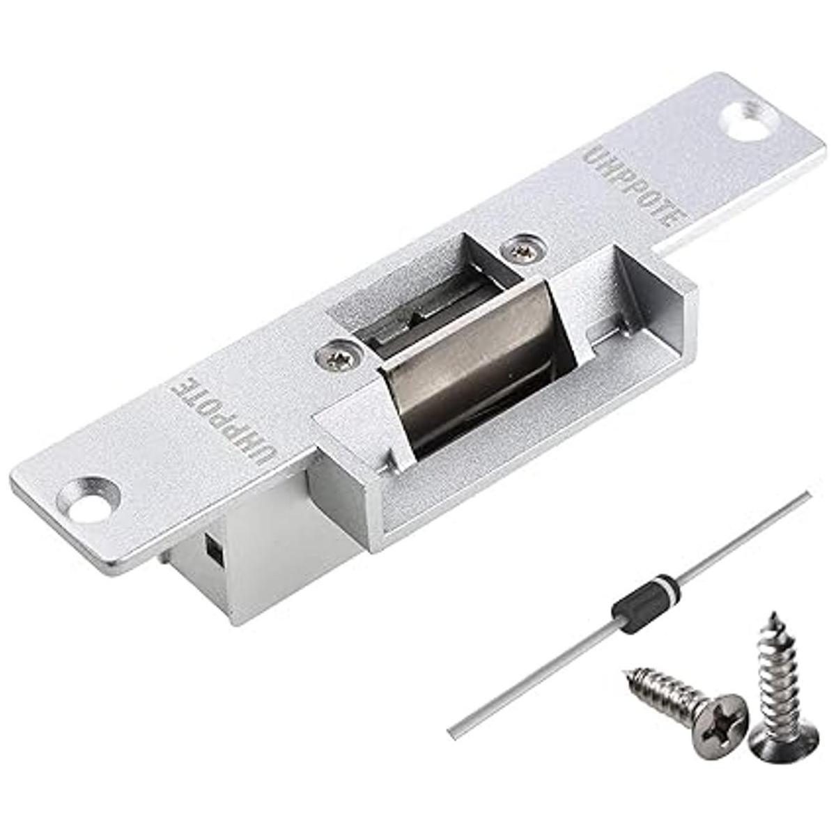 UHPPOTE Cerradura eléctrica de la puerta de la huelga a