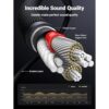 UGREEN Cable RCA certificado MFi Lightning a RCA para_4