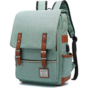 UGRACE Mochila vintage para portátil con puerto de carga_1