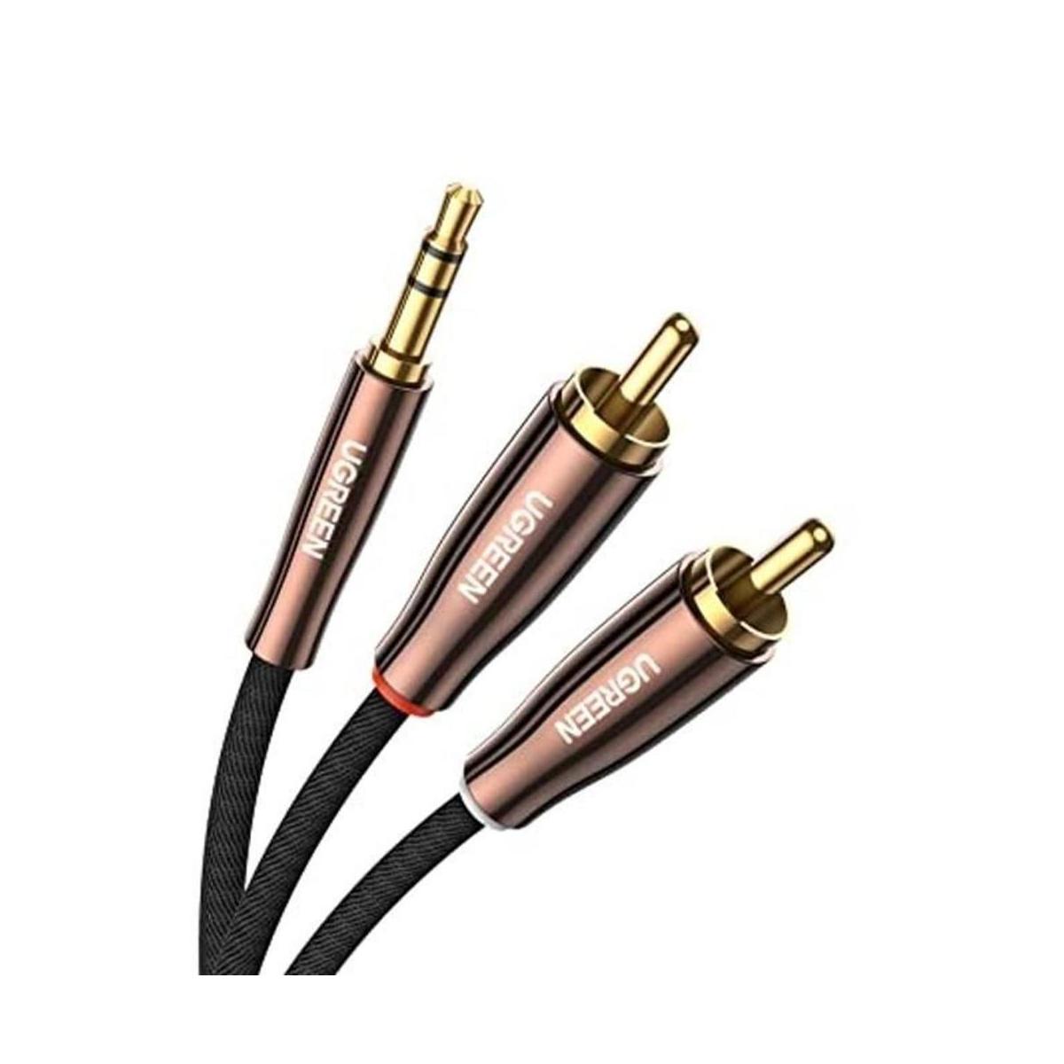UGREEN Cable RCA macho de 0.138 in a 2 macho adaptador de