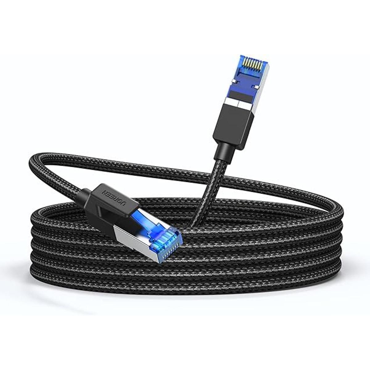 UGREEN Cable Ethernet Cat 8 de 30 pies trenzado de alta