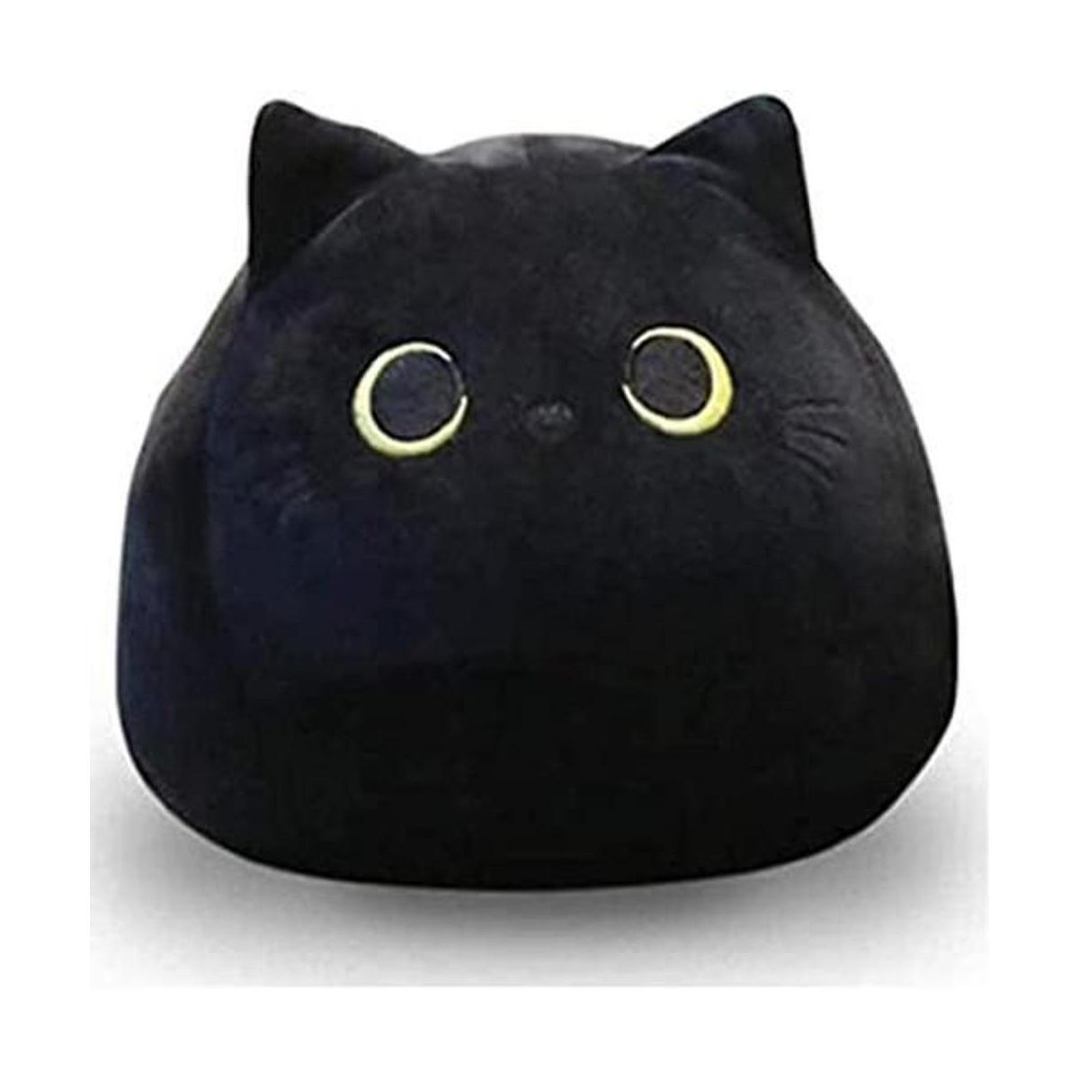 UEncounter Juguete de peluche de gato negro con forma de