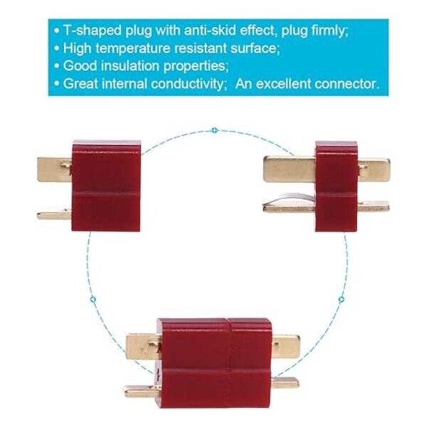 UEETEK 10 pares de conectores ultra TPlug estilo Deans