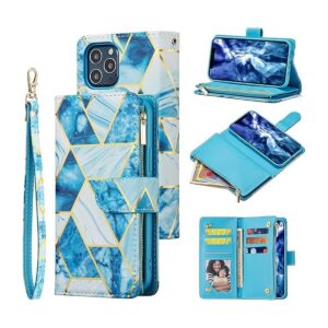 UEEBAI Funda tipo cartera para iPhone 12 Pro Max de 6.7_1