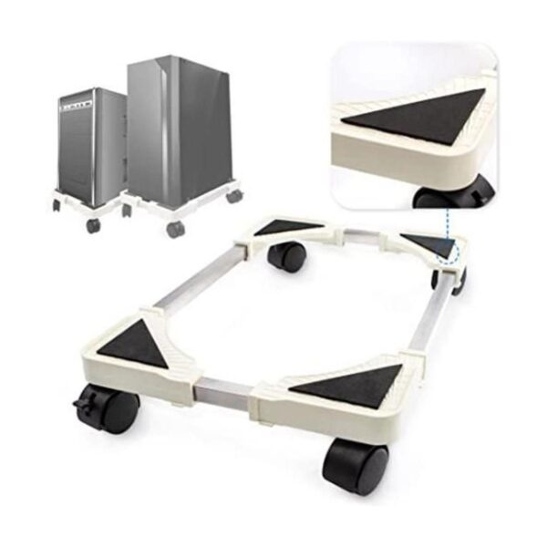 Soporte de torre para computadora con ruedas ajustable_1