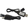 Blomiky Paquete de 2 cables de carga USB de 7.4 V2 x 3.7_1