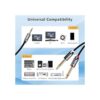 UCEC Cable divisor de cable en Y mono TS de 0.138 in 18_2