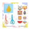 UCEC Tijeras para niños pequeños corte de papel 100_2