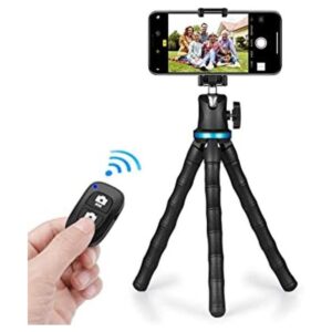 UBeesize Trípode de teléfono soporte flexible de 12