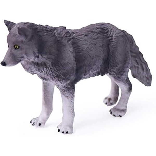 Juego de 4 figuras de juguete de lobo para niños figuras_3