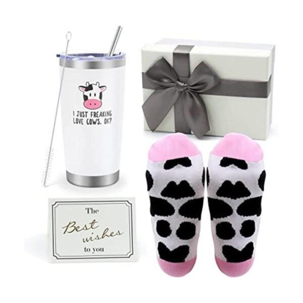 Regalos temáticos de vaca la mejor idea bonito vaso de