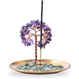 Soporte para incienso para palos piedra de cristal_1