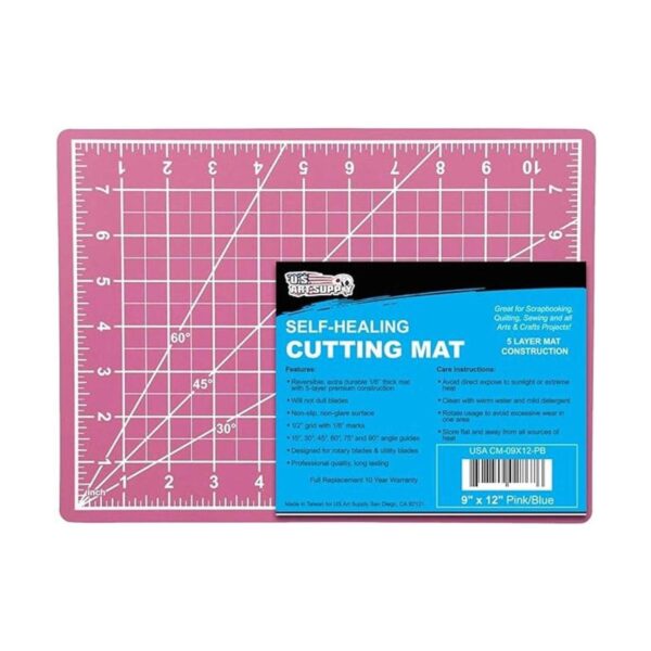 US Art Supply Tapete de corte de PVC antideslizante de 9_1