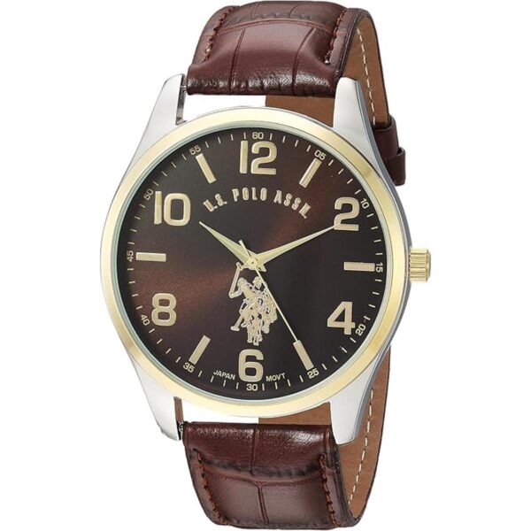 U.S. Polo Assn. Classic USC50225 reloj con correa de piel_1