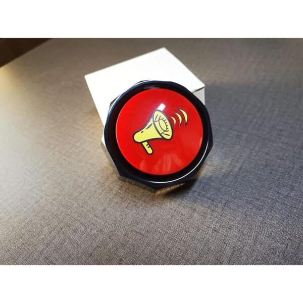 ULikee Botón para hablar Rap Airhorn Sound ButtonHorn_4