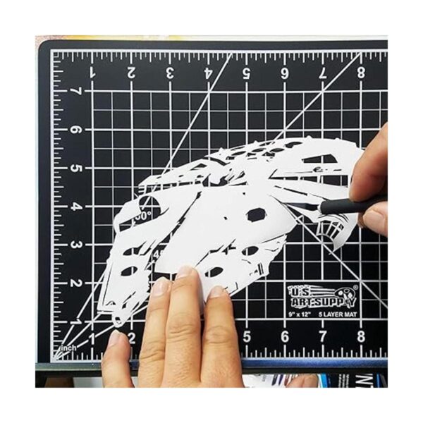 US Art Supply Tapete de corte de PVC de 12 x 18 pulgadas_6