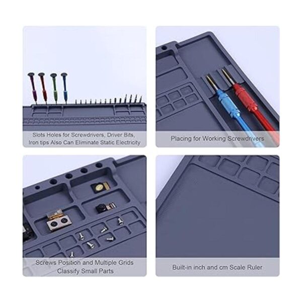 HPFIX Tapete antiestático para computadora laptop
