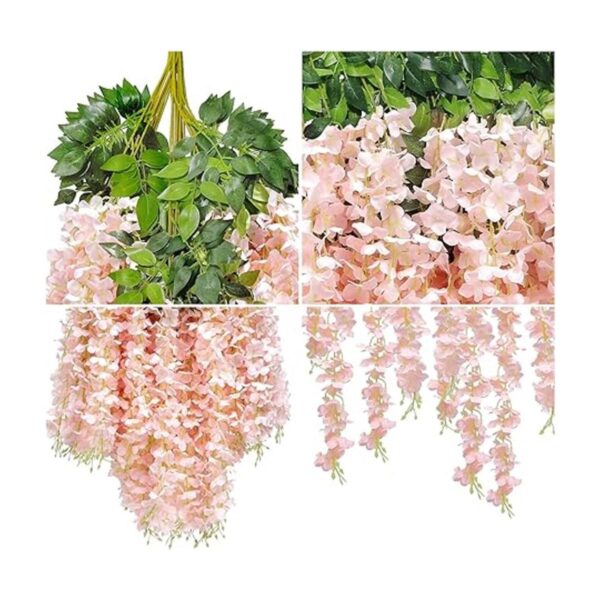 UArtlines Flores de seda para colgar en vid artificial_3