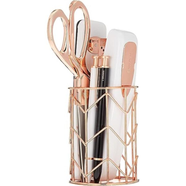 U Brands Desktop Accessory Kit Office Supplies Set Rose_2